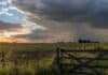 Pronóstico para miércoles, jueves y viernes: los chaparrones vuelven a La Pampa y Buenos Aires Chaparrones sobre un campo de la región pampeana durante el pronóstico para La Pampa y Buenos Aires