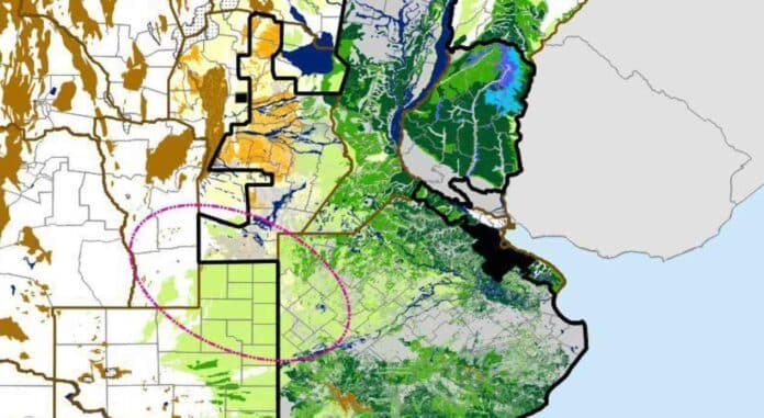 reservas-optimas-agua-suelo-buenos-aires-santa-fe-entre-rios Mapa del estado de las reservas de agua en el suelo en Buenos Aires, Santa Fe, Entre Ríos y otras regiones productivas de Argentina.