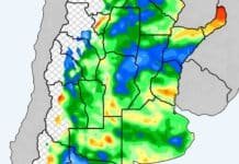Pronóstico de lluvias hasta el 2 de noviembre: cómo se distribuirán las precipitaciones Mapa de precipitaciones previstas en Argentina hasta comienzos de noviembre de 2026, con lluvias distribuidas en Cuyo, la región Pampeana y el noreste del país.