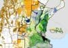 Octubre con poco sol: la zona núcleo mantiene buenas reservas de agua, pero persisten los déficits Mapa de la Oficina de Riesgo Agropecuario (ORA) sobre las reservas de agua en el suelo de la región agrícola argentina, con diferencias de humedad entre la zona núcleo, Córdoba, La Pampa y Buenos Aires.