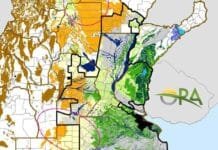 Octubre con poco sol: la zona núcleo mantiene buenas reservas de agua, pero persisten los déficits Mapa de la Oficina de Riesgo Agropecuario (ORA) sobre las reservas de agua en el suelo de la región agrícola argentina, con diferencias de humedad entre la zona núcleo, Córdoba, La Pampa y Buenos Aires.