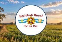 La Rural de La Paz deja el Consejo Federal de la SRA y denuncia “atropellos institucionales” Logo de la Sociedad Rural de La Paz sobre un paisaje rural entrerriano, imagen ilustrativa de la entidad agropecuaria.